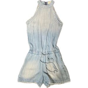 Cloth & Stone Ladies Soft Chambray Shorts Romper Size XS Never Worn